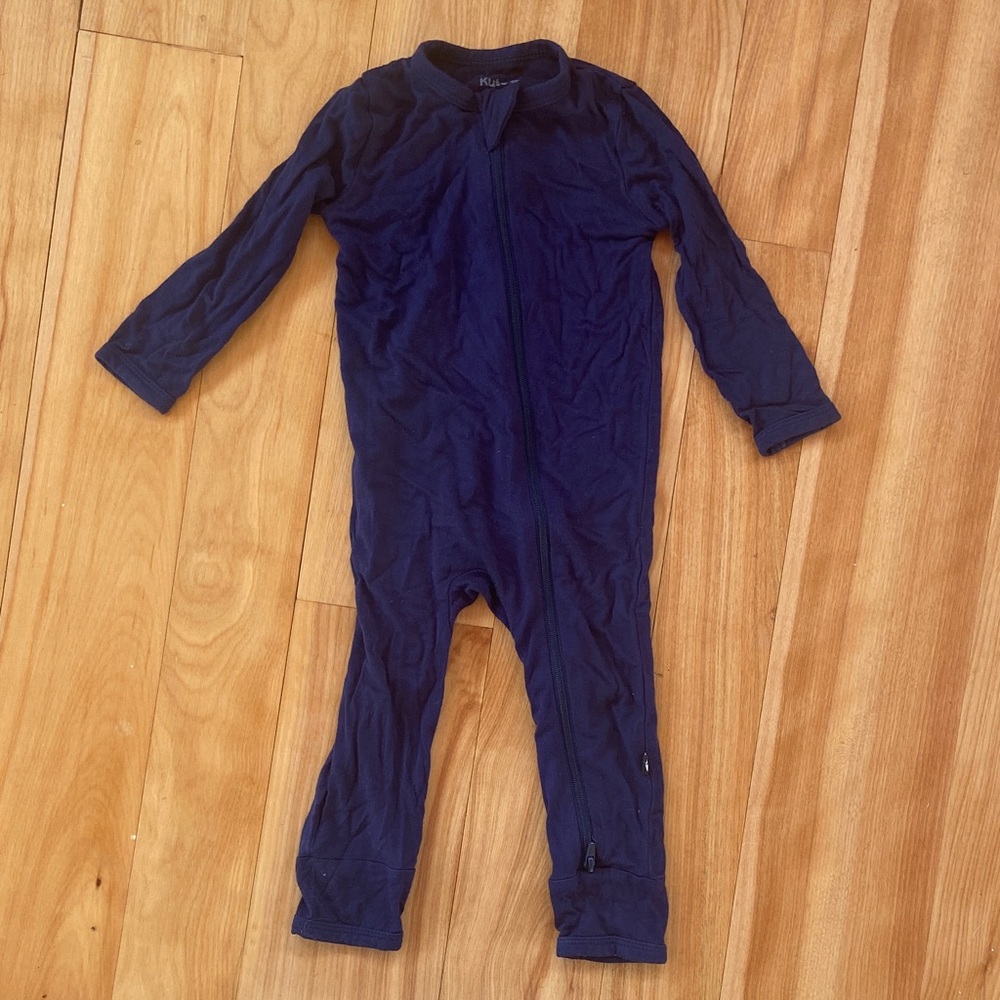 Kyte BABY Navy Blue Kids Footie